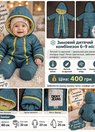 Зимний комбинезон