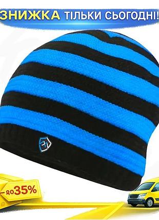 Водонепроницаемая детская шапка dexshell children beanie для мальчиков голубая зимняя вязаная шапка для ku-22