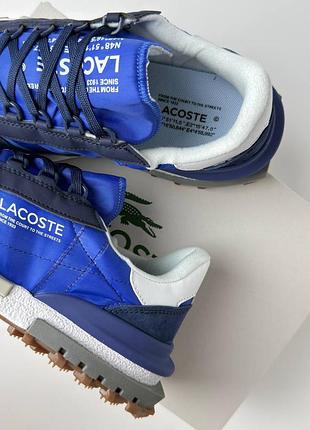 Lacoste elite active royal blue white