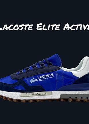 Lacoste elite active royal blue white 5