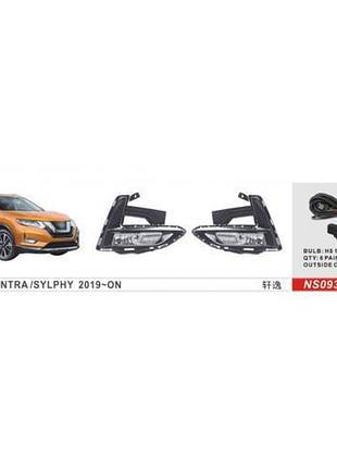 Фары доп.модель nissan sentra 2019-/ns-0935/h8-12v35w/эл.проводка