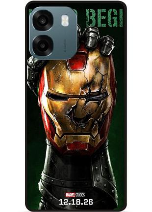 Силиконовый чехол бампер для oppo a6 с рисунком doomsday доктор дум avengers