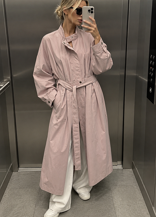 Плащ оверсайз zara