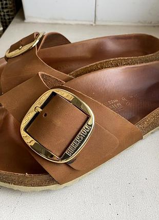 Шльопанці ортопедичні шкіряні birkenstock 40р. оригінал