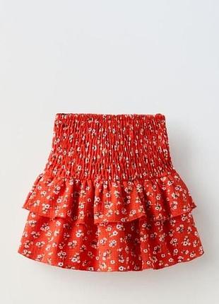 Спідниця-шорти zara 134см, підійде і на 122, 128 (з 7-9 років)