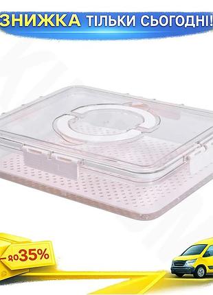 Ku контейнер для еды universal fit с ручкой 2.5 л. uni2l_k