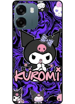 Силиконовый чехол для oppo a6 с рисунком куроми kuromi