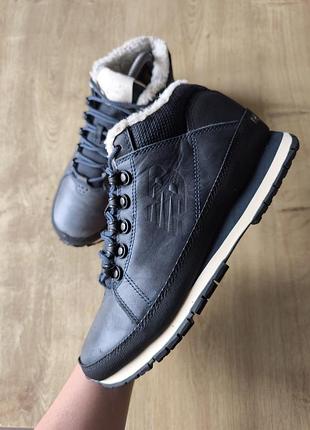 Женские кожаные зимние кроссовки new balance, оригинал, р. 40,5.