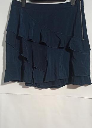 Міні-спідниця h&m з рюшами
