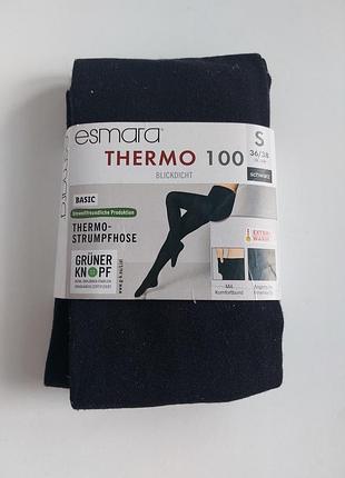 Теплые термо колготы esmara размер s