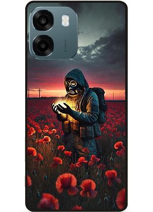 Силіконовий чохол для oppo a6 з малюнком stalker сталкер