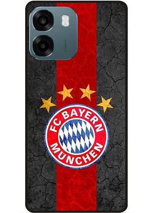 Чехол силиконовый бампер для oppo a6 с рисунком бавария мюнхен bayern