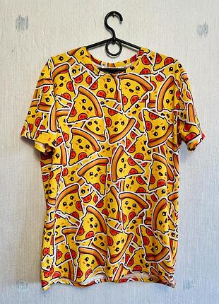Футболка pizza pattern t-shirt