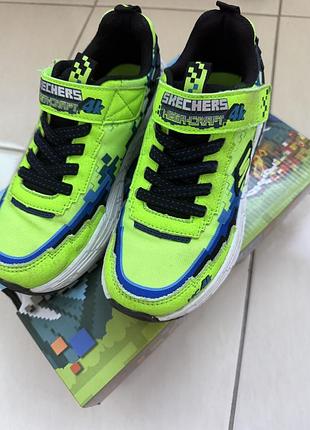 Кросівки skechers minecraft