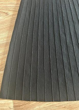 Трикотажная юбка zara basic 3