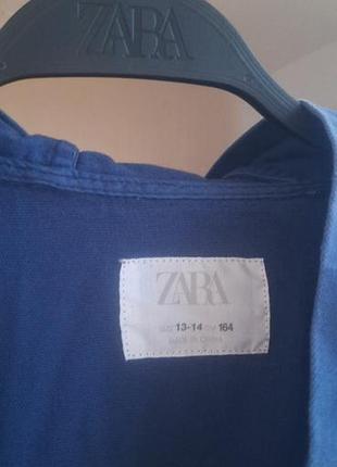 Детская джинсовка zara, на возраст 13-14 лет 2