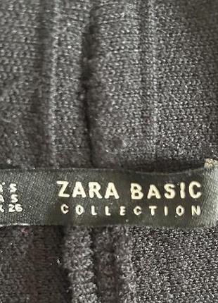 Трикотажная юбка zara basic 4
