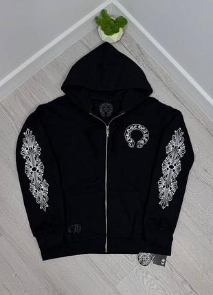 Зіп-худі від бренду chrome hearts