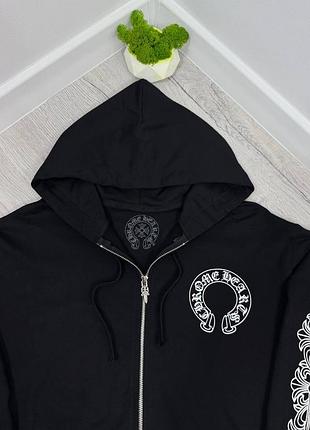 Зіп-худі від бренду chrome hearts 3