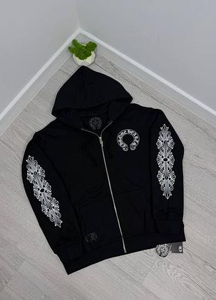 Зіп-худі від бренду chrome hearts 9