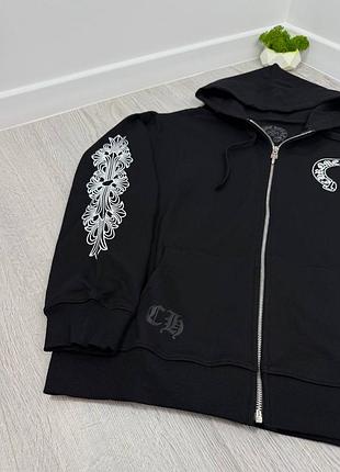Зіп-худі від бренду chrome hearts 8