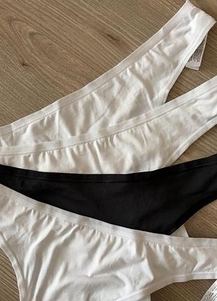 Еластичні трусики стринги набір primark 2