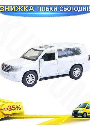 Ku автомодель toyota land universal fit cruiser металевий джип інерційний для хлопчика від 3 років кол uni2l_k