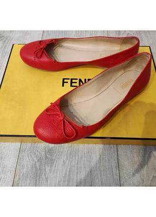 Балетки фенди fendi 4