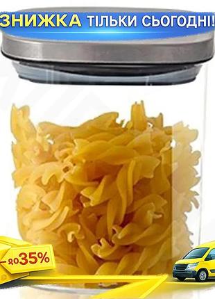 Ku банка для продуктов universal fit barea 900мл стеклянная с крышкой для хранения еды контейнер для с uni2l_k