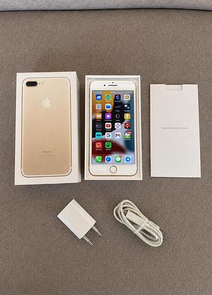 Apple iphone 7 plus gold 32gb gold оригинал официальный comfy айфон 7 плюс 32 гб + смартфон телефон золотой