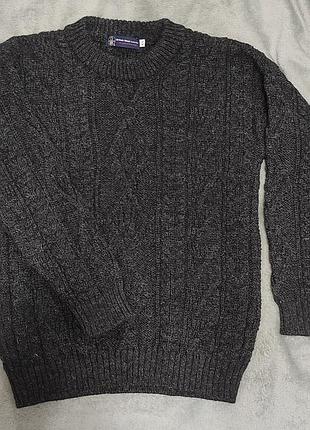 Светр british wool xs 100% вовна