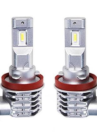 Лампы pulso m4-h8/h9/h11h16/led-chips cree/9-32v/2x25w/4500lm/6000k