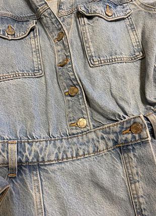 Джинсова сукня zara m 5