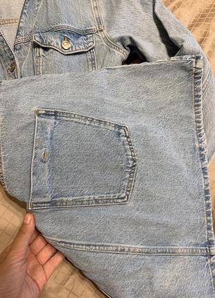 Джинсова сукня zara m 6