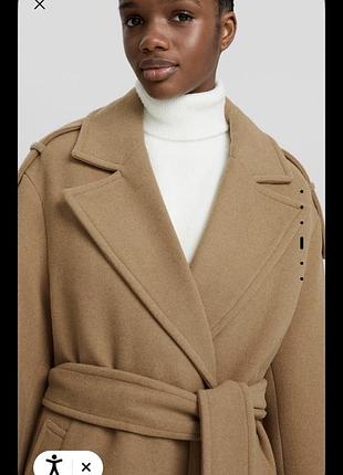 Пальто тренч bershka 4