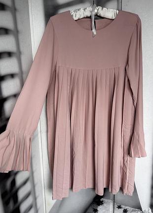Сукня ніжна asos плісована