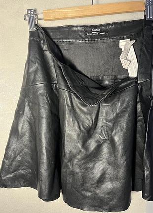 Женская юбка, кожаная, удлиненная xs размера