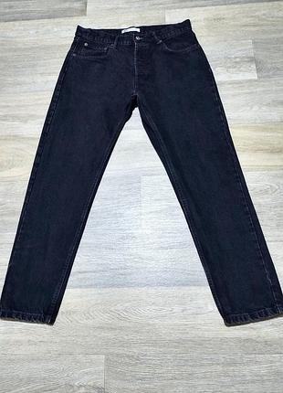 Чоловічі темно-сірі джинси zara, розмір 32, як мом.