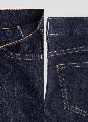 Джинси класичні сині h&m 140, 2