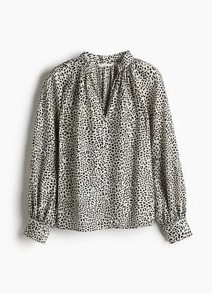 Блуза з широкими рукавами h&m