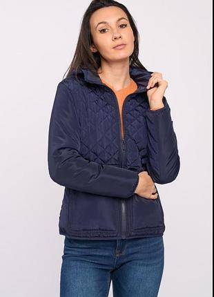 Женская куртка lee cooper, демисезонная, s, темно-синяя