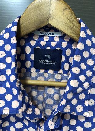 Классная мужская рубашка "scotch&amp;soda ". 2