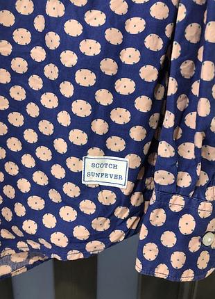 Классная мужская рубашка "scotch&amp;soda ". 5