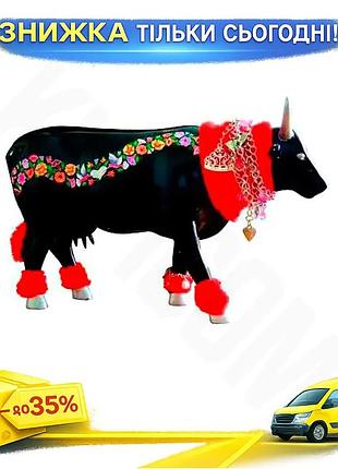 Ku статуэтка корова haute universal fit cow-ture полирезин коллекционная фигурка для интерьера подарок uni2l_k