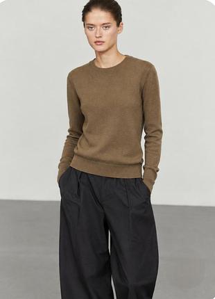 Свитер новая коллекция с шерстью massimo dutti