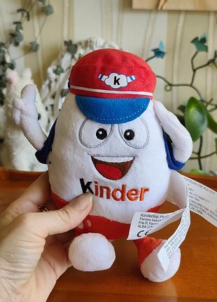 Коллекционная мягкая игрушка киндер киндерино пилот / kinder kinderino pilot plush
