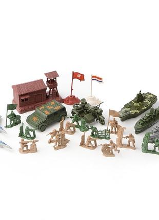 Игровой набор солдатики. корабель, машинки id246