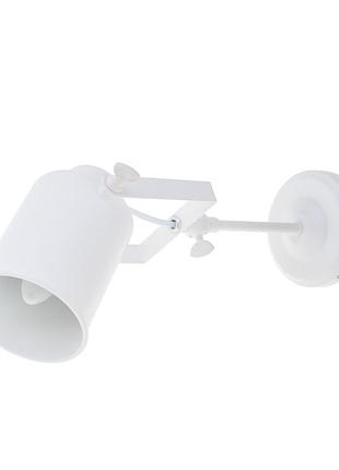 Светильник поворотный накладной скандинавский kws-02 e27 wh brille 48-118