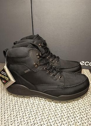 Крутезные термоботинки ecco track 25 m gore-tex