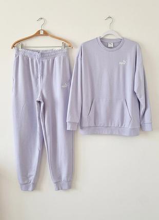 Новый спортивный костюм puma, нежного лавандового (сиреневого) цвета, размер m